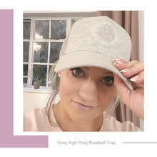 Load image into Gallery viewer, RB High Ponytail Baseball Cap - Grey